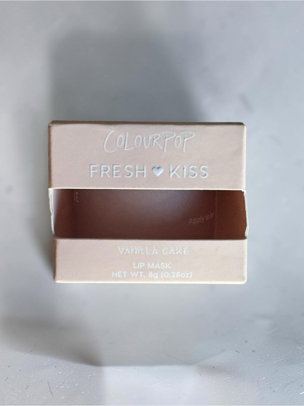 ColourPop Fresh Kiss Lip Mask - Vanilla Cake NIB